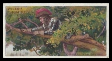 32 Charles II Hiding in the Oak Tree